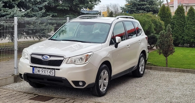 Subaru Forester cena 35900 przebieg: 218000, rok produkcji 2013 z Wrocław małe 631